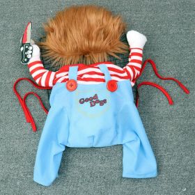 Fetch Some Fun: Pet Costumes & Dagger Toys For Medium & Large Dogs - Perfect For Christmas & Halloween! (Color: Red, size: L)